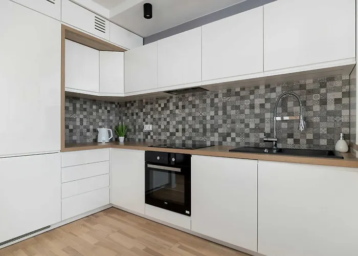 Appartement Modern Grey Close To The Centre Of Perfect For Remote Work By Renters *